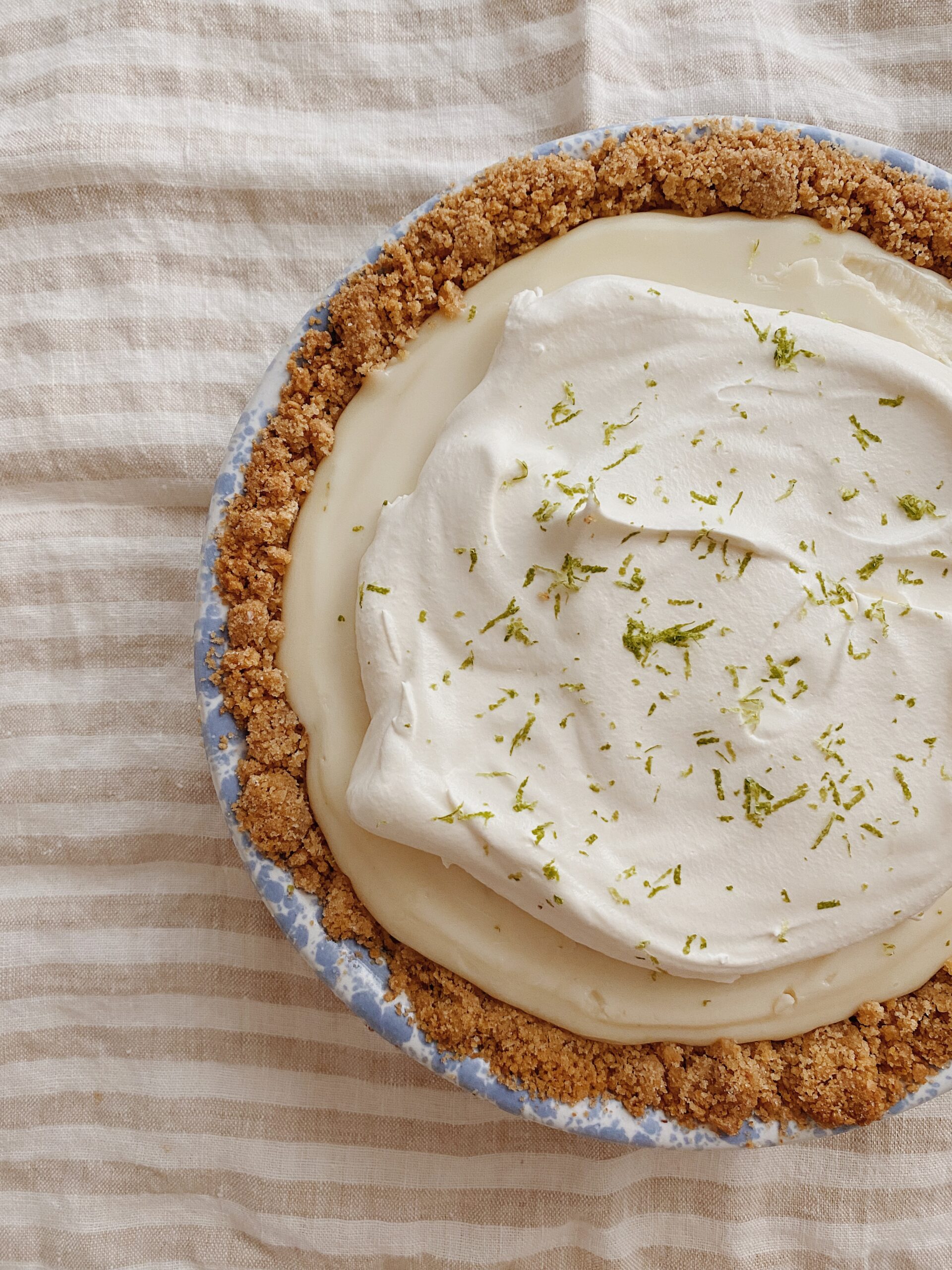 creamy dreamy key lime pie