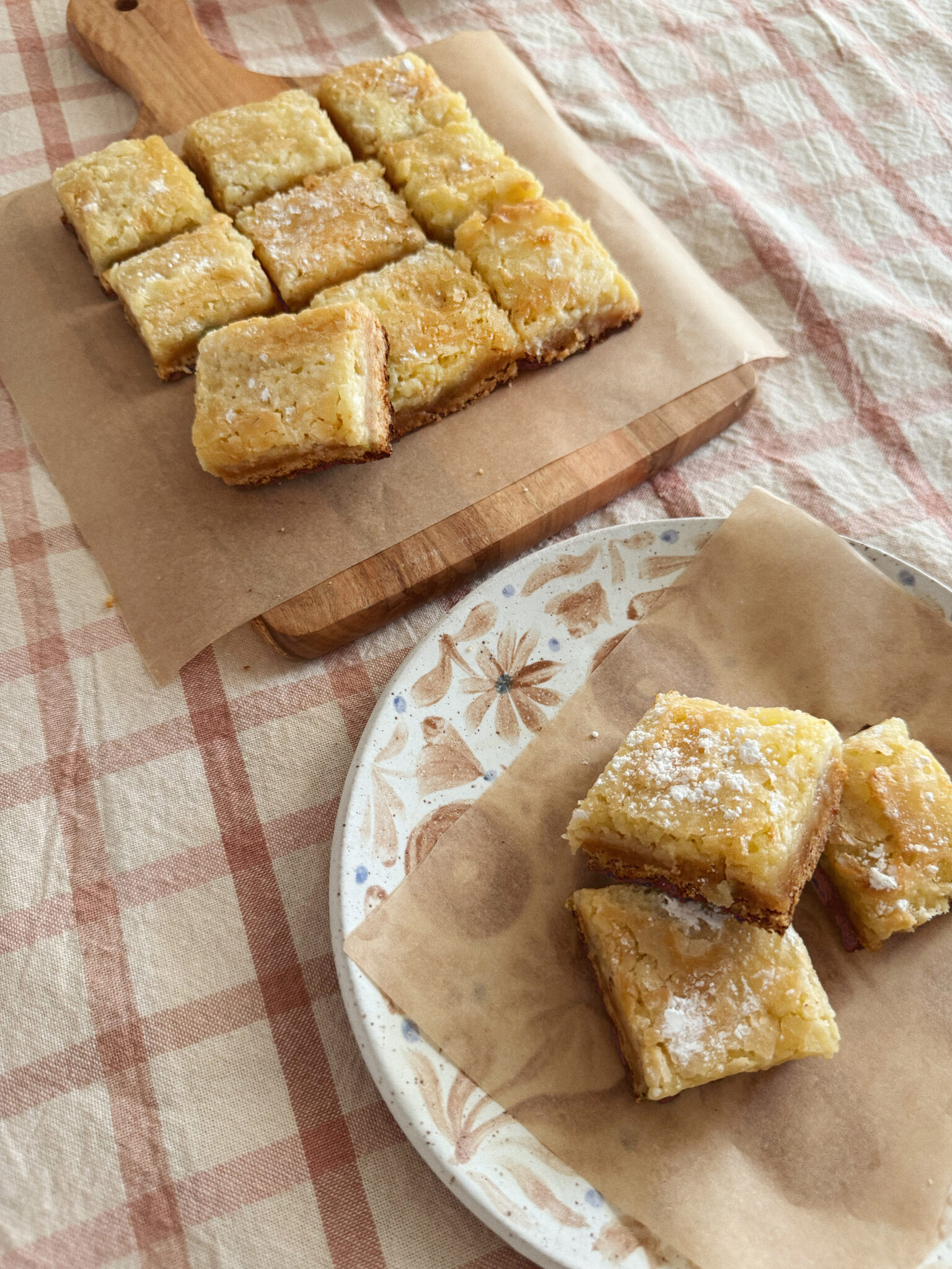 butter cake bars