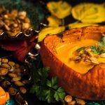 Creamy Pumpkin Soup with Toasted Seeds in 30 Minutes